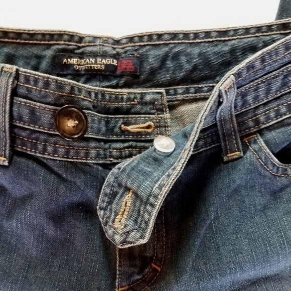 American Eagle Size 4 Low Rise Boot Cut Jeans - Picture 9 of 12